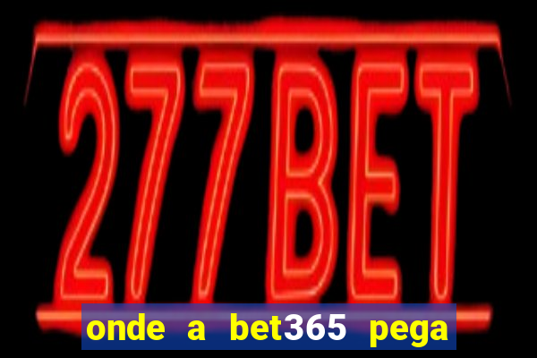 onde a bet365 pega as estatisticas